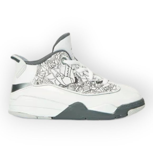 Nike Air Jordan Dub Zero Retro Shoes Sneakers DV1358-107 Boys Toddlers Size 4C - Picture 2 of 5